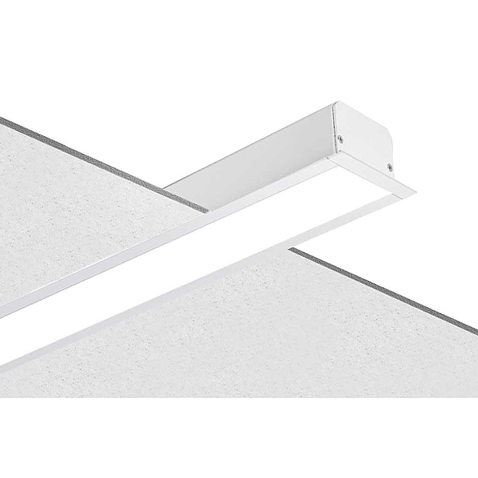 چراغ LED توکار سفید 49 وات یخی با دیفیوزر اکریلیک و کیت درایور اینفینیتی DS مازی نور