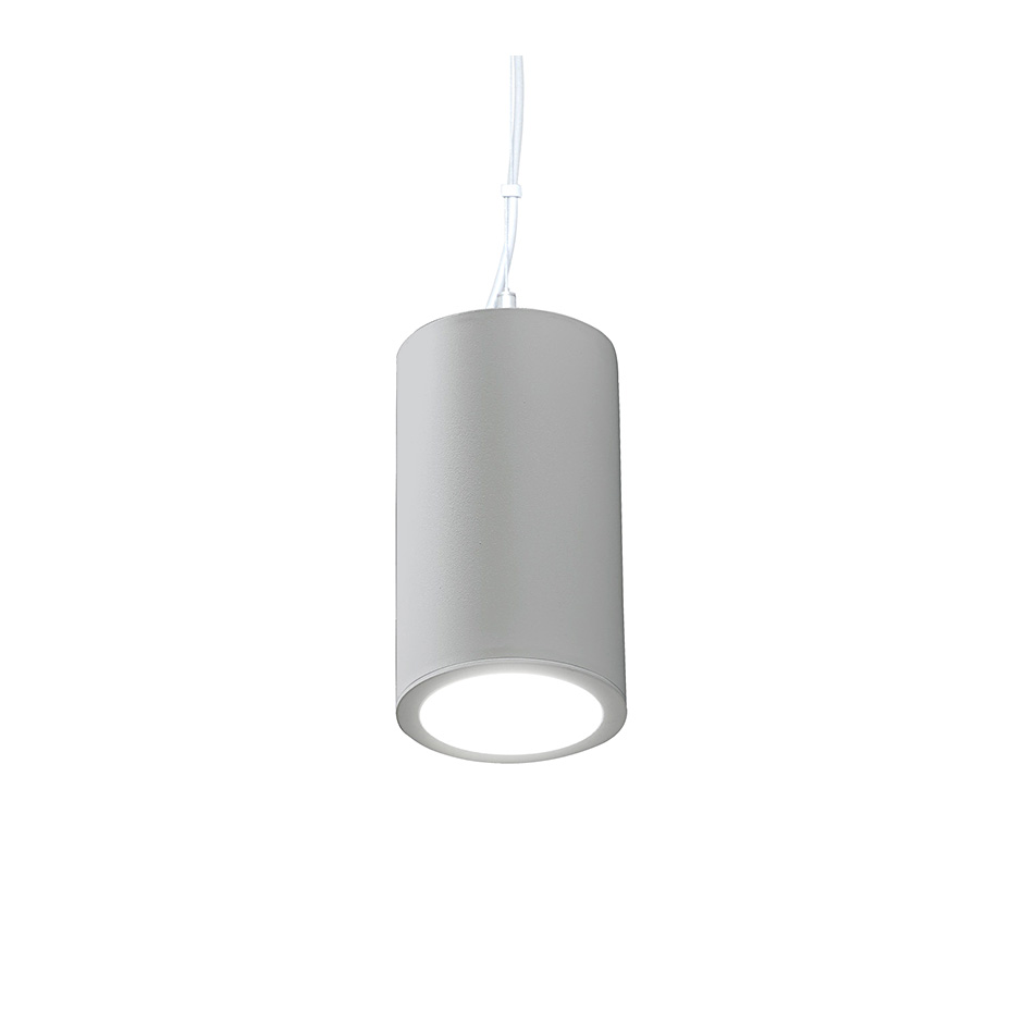 چراغ LED دانلایت آویز نقره ای 14 وات یخی با قطر 15 سانتی متری دیانا مازی نور