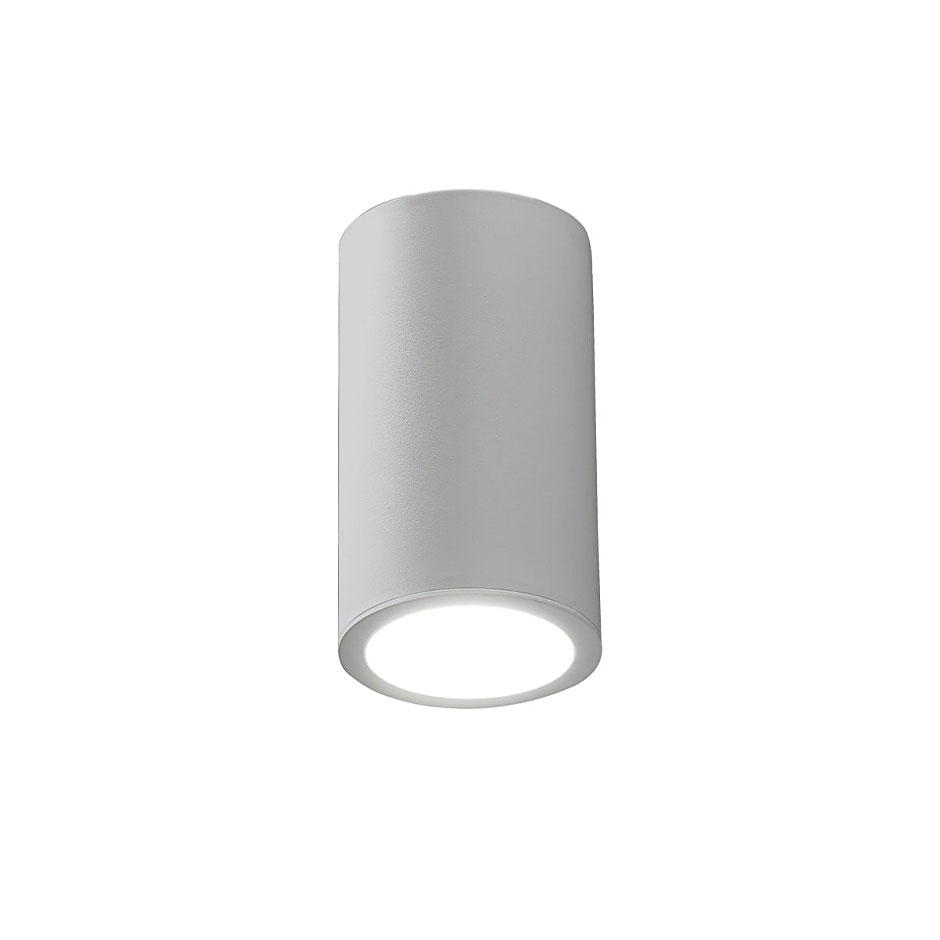 چراغ LED دانلایت روکار نقره ای 14 وات یخی با قطر 15 و ارتفاع 22 سانتیمتری دیانا مازی نور 