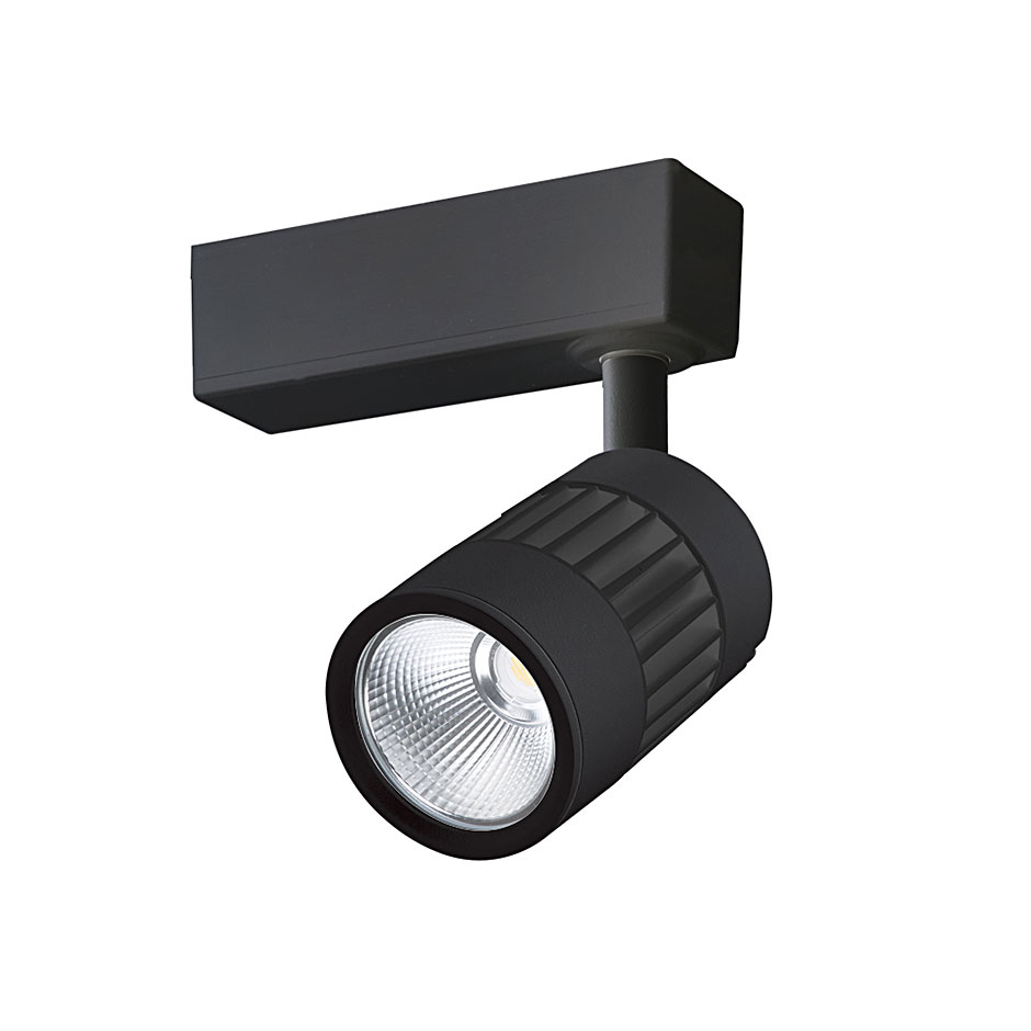 چراغ LED روکار مشکی 26 وات یخی با قطر 9 سانتیمتر نواترن مازی نور