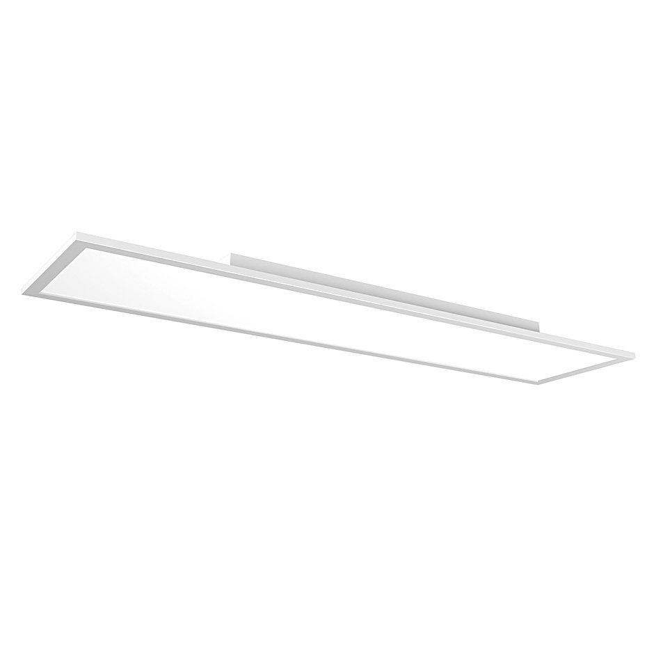 چراغ LED روکار 120*30 یخی 29 وات با صفحه شیری ساتن لدیلوکس مازی نور