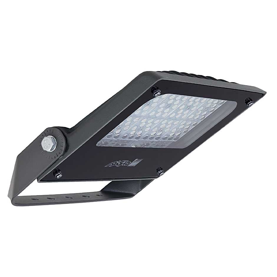 چراغ LED پروژکتوری طوسی 80 وات مهتابی و پخش نور متقارن باز پلاریس مازی نور