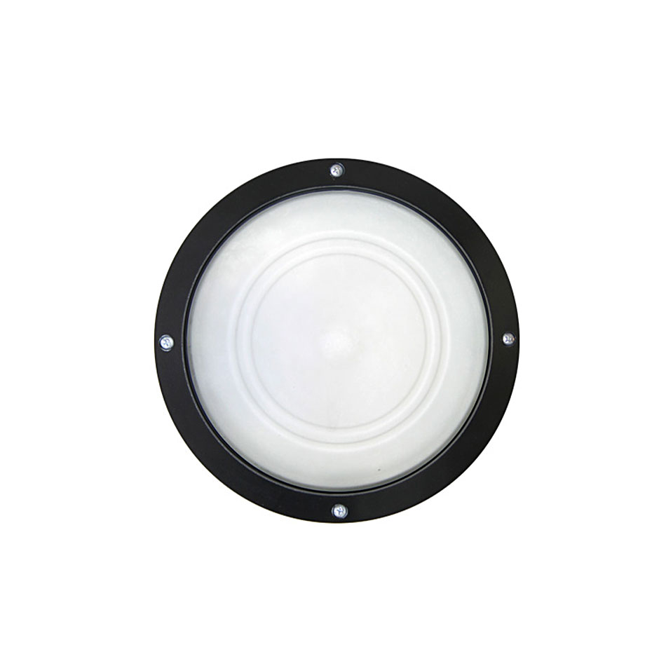 چراغ LED سقفی-دیواری مشکی 15 وات آفتابی کرونا مازی نور 