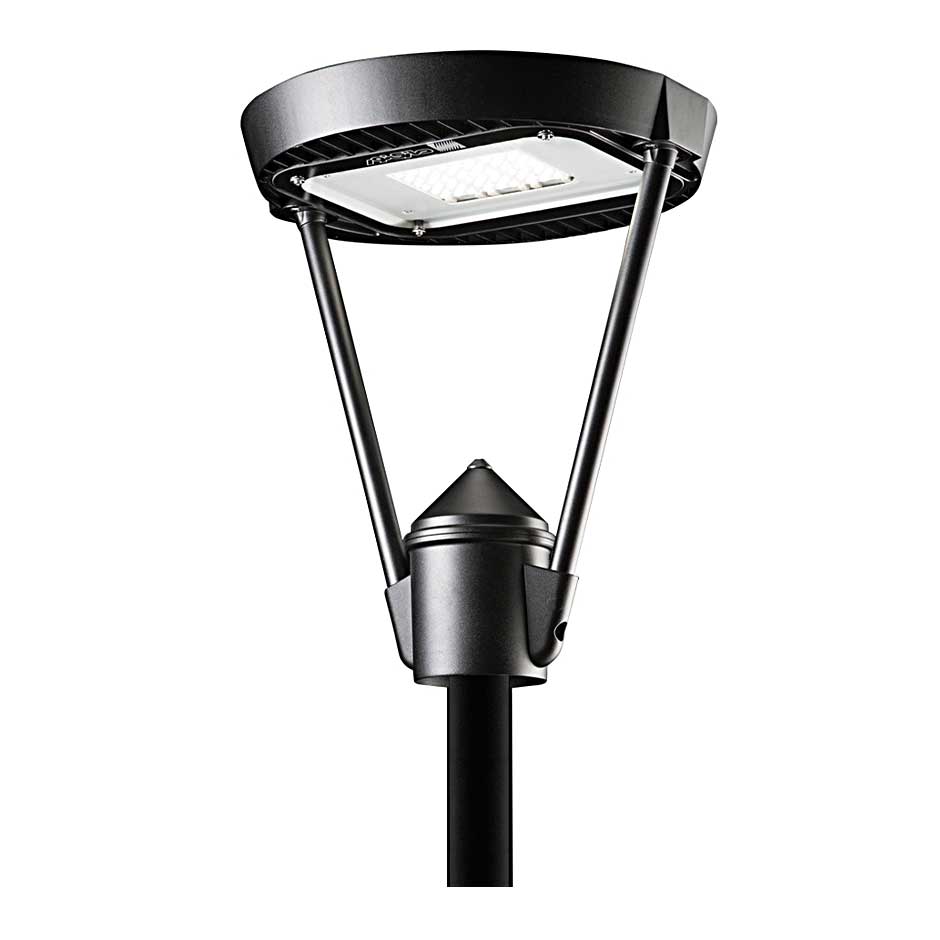 چراغ LED پارکی مشکی 40 وات یخی و ماژول برق مستقیم ساتلایت مازی نور