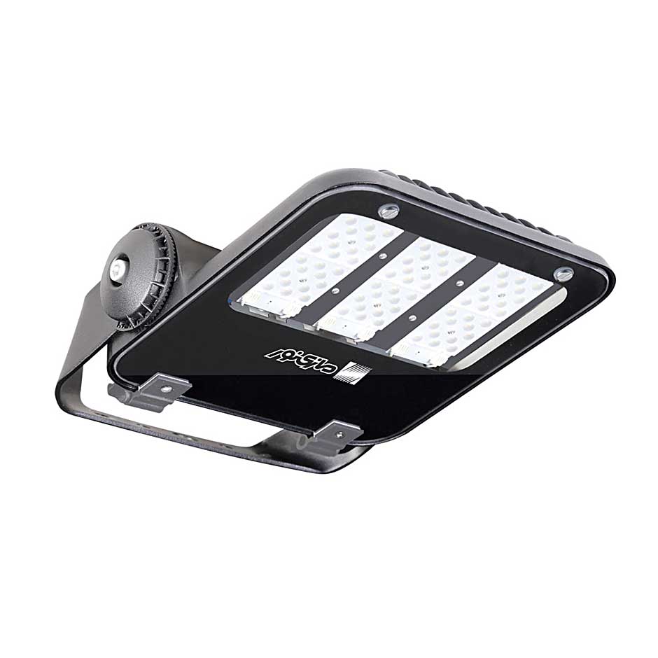چراغ‌ LED پروژکتوری/ معابری طوسی 54 وات آفتابی اپتیلوکس S مازی نور