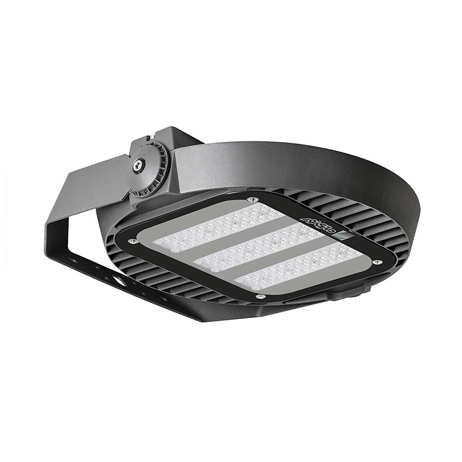 چراغ LED خیابانی طوسی 104 وات یخی ساترن مازی نور