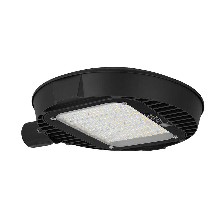 چراغ LED خیابانی مشکی 200 وات آفتابی  ساترن مازی نور