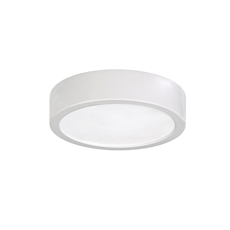 چراغ LED دانلایت روکار سفید 35 وات یخی با قطر 22 سانتی متر آریانا مازی نور