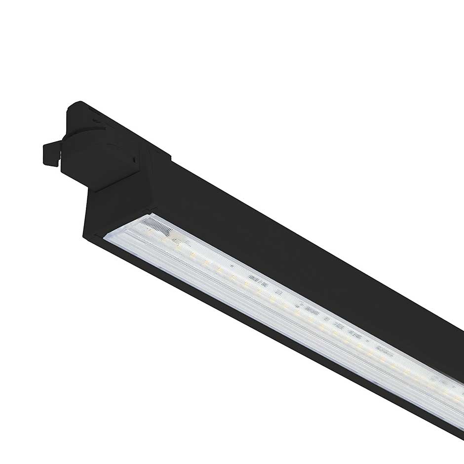 چراغ LED ریلی مشکی 47 وات یخی تک فاز به طول 120 سانتی متر و پخش نور DA لومریا مازی نور