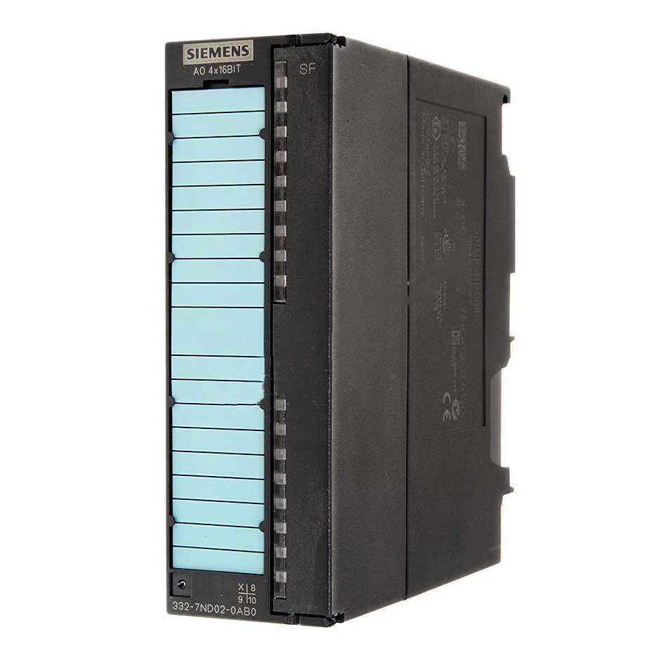 کارت 4 خروجی آنالوگ 16بیت S7 300 SM 332 زیمنس