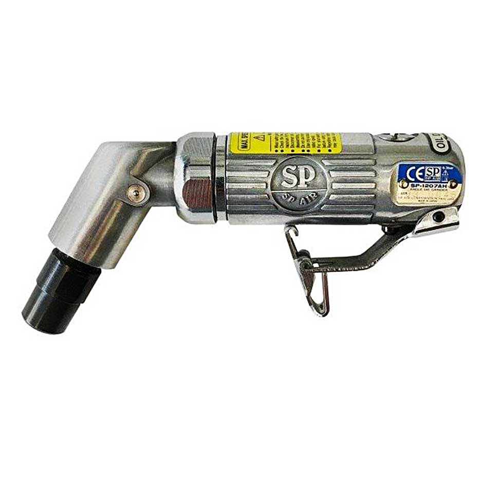 فرز انگشتی بادی سرکج 120 درجه  اس پی مدل SP-1207AH فرز انگشتی بادی سرکج 120 درجه  اس پی مدل SP-1207AH