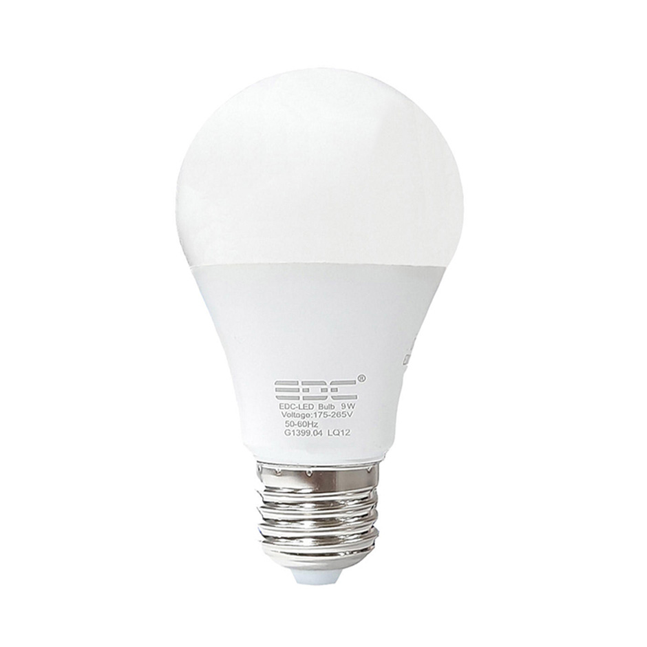 لامپ LED حبابی 9 وات سفید سری A60 ای دی سی