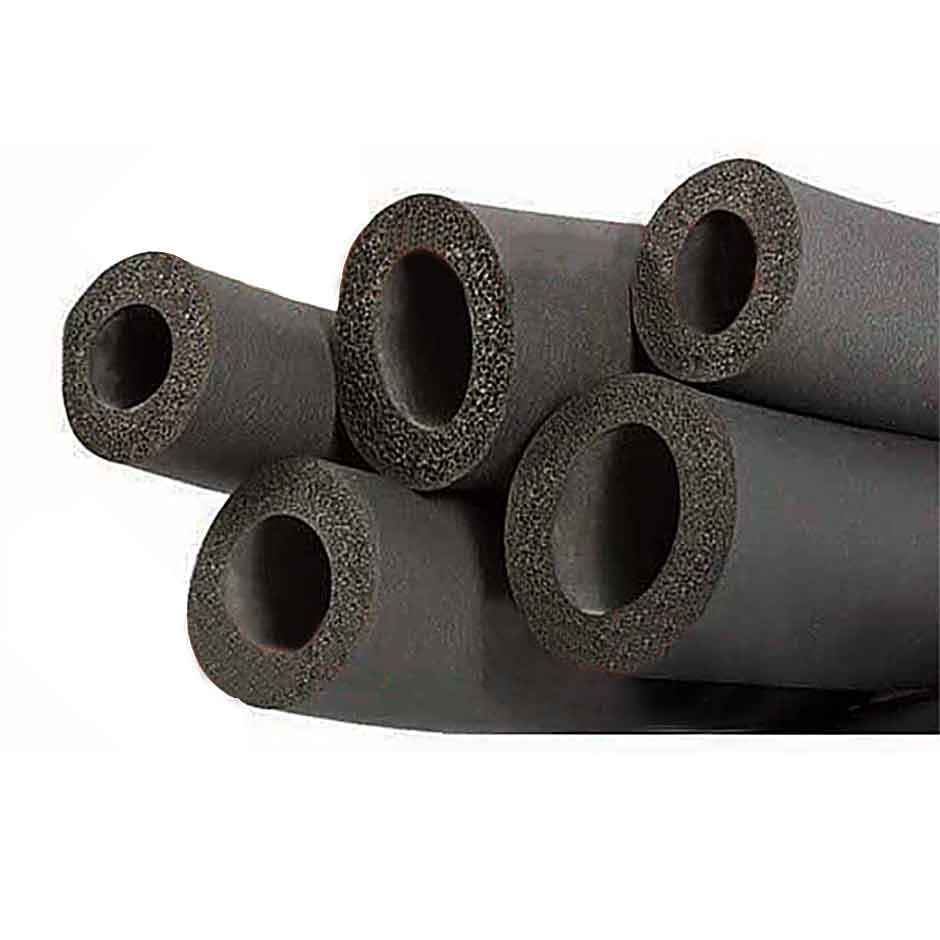 عایق الاستومری لوله ای ضخامت 13 و قطر داخلی 108 میلی متر بدون روکش آریافلکس مدل NFX-10813