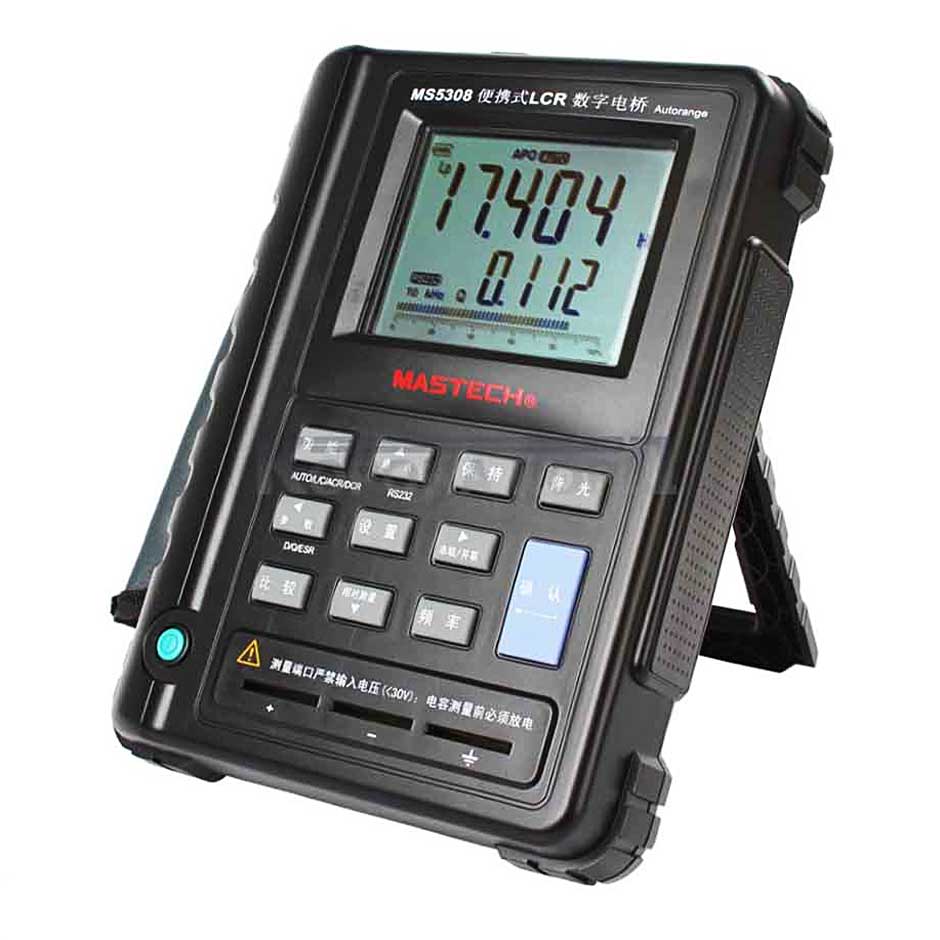 قیمت و خرید LCR متر با قابلیت اتصال به کامپیوتر مستک مدل MS5308