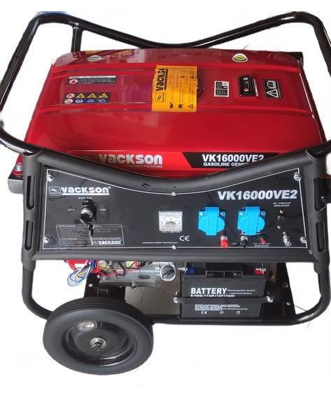 موتور برق بنزینی استارتی 6.5 کیلو وات واکسون مدل VK16000VE2