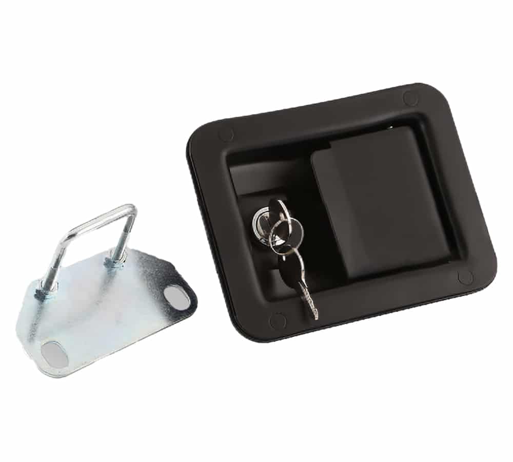 قفل سوئیچ دار توکار جهت نصب بر روی کابین رز ایران مدل MS839-1-1
