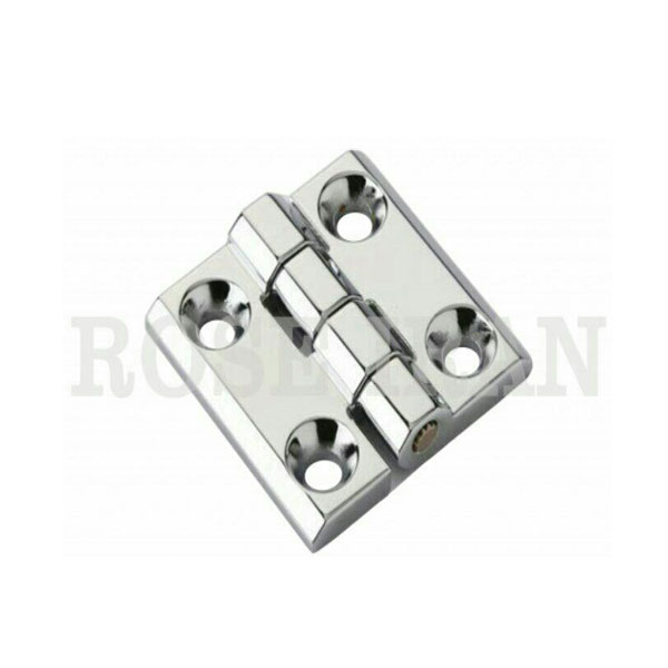 لولای 5×5 کروم تابلو برق با 4 سوراخ ساده رز ایران مدل 099/1-5/5CR-S