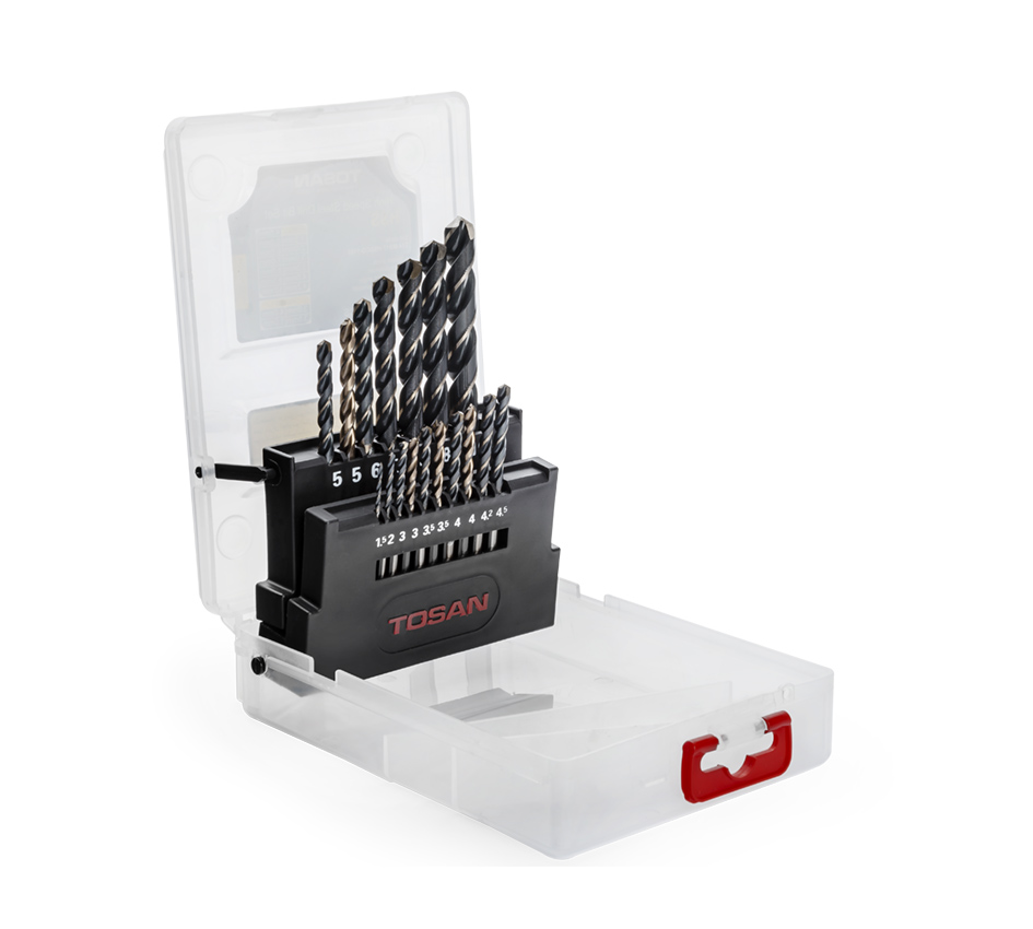 ست مته 17 عددی توسن مدل HSS +HSS 5% COBALT