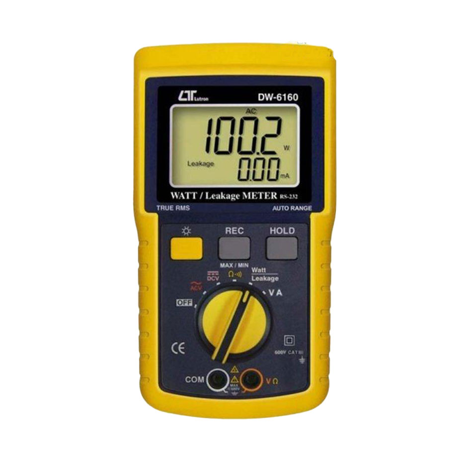 وات متر و نشت یاب جریان لوترون مدل DW-6160