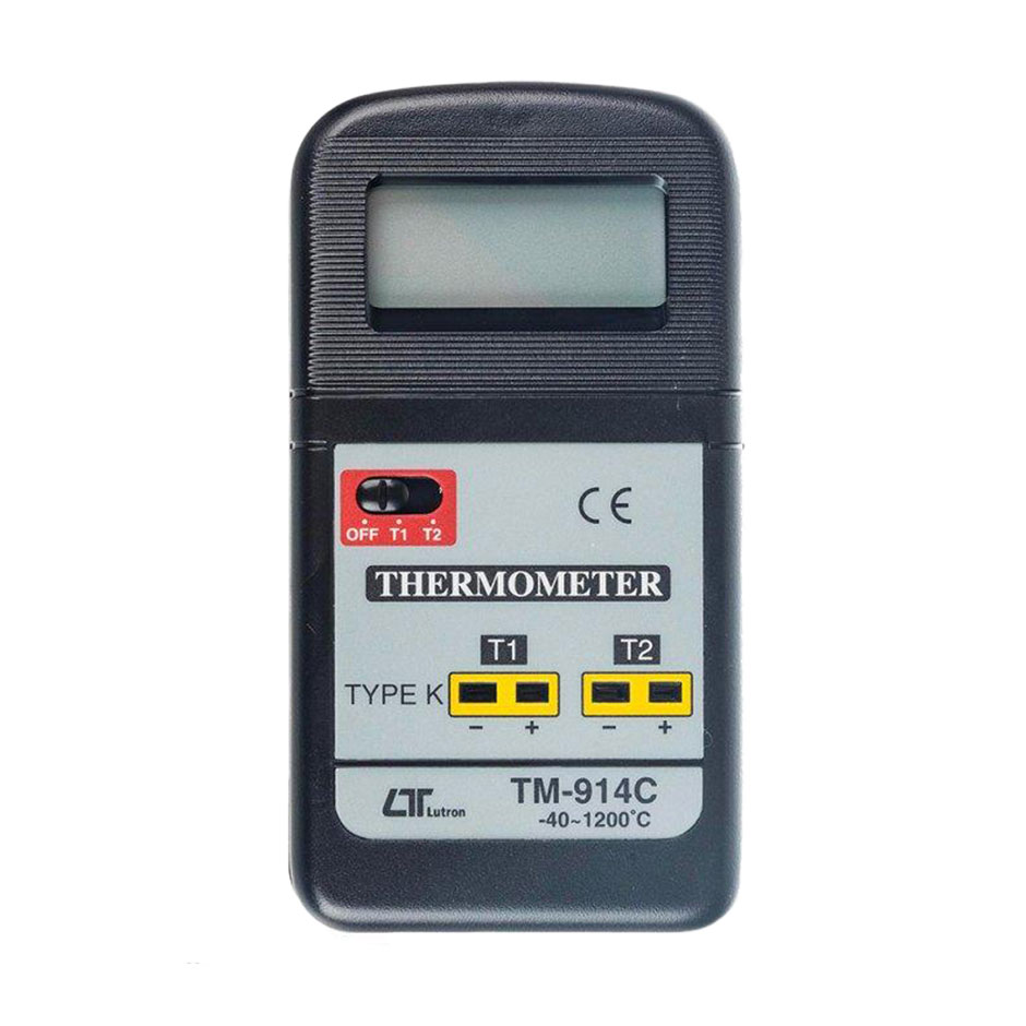 ترمومتر دو کاناله لوترون مدل TM-914C