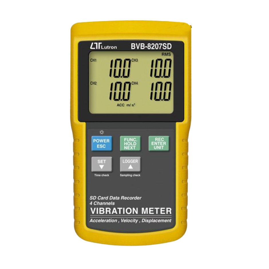 لرزش سنج 4 کاناله لوترون مدل BVB-8207SD