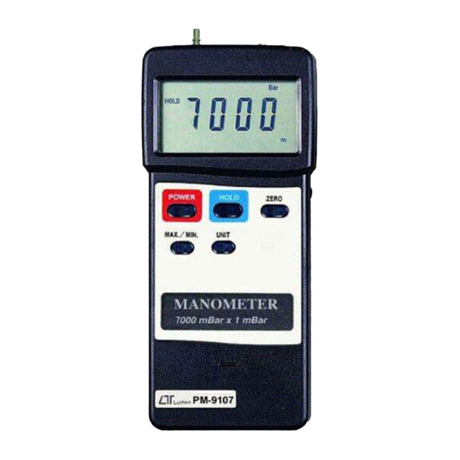 مانومتر دیجیتالی لوترون مدل PM-9107