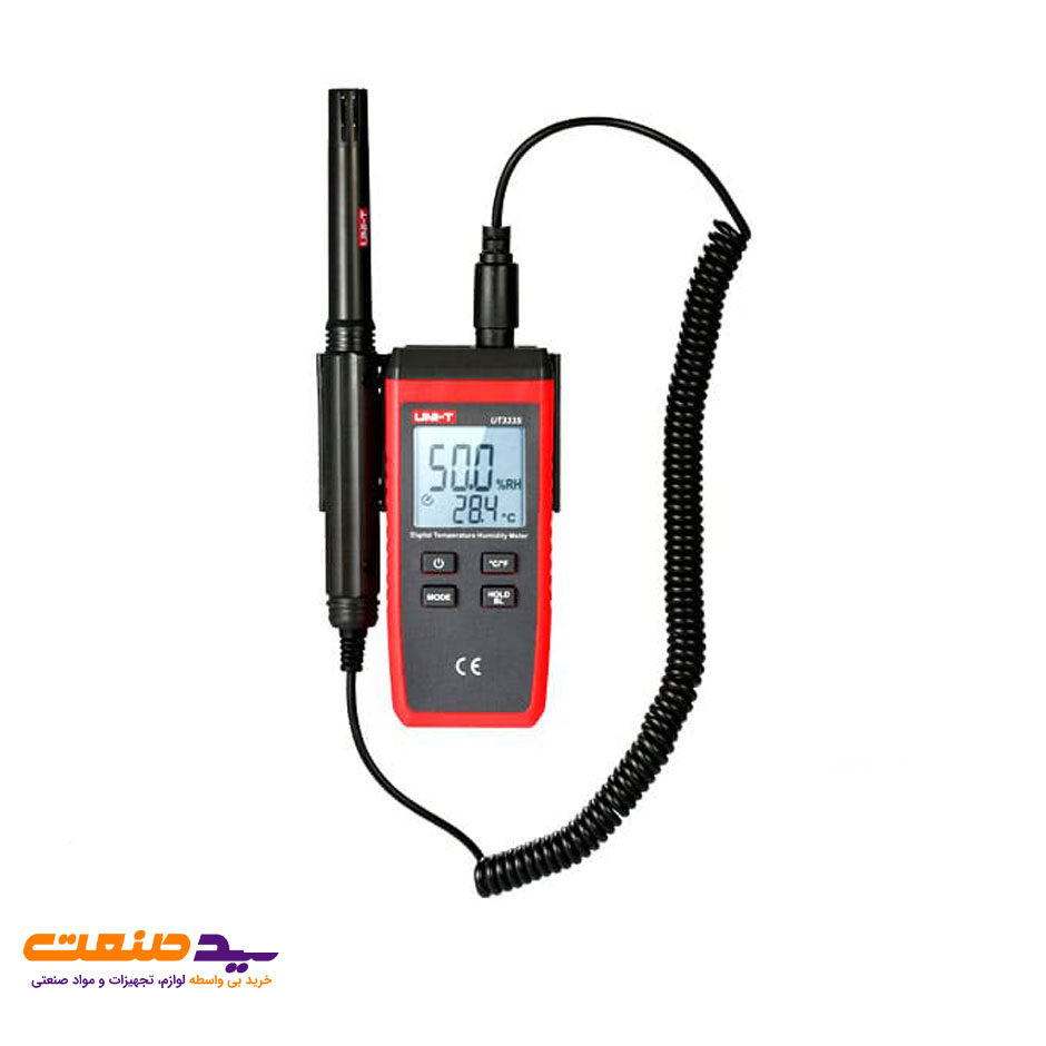 قیمت و خرید دما و رطوبت سنج پراب مجزا یونیتی مدل UNI-T UT333S