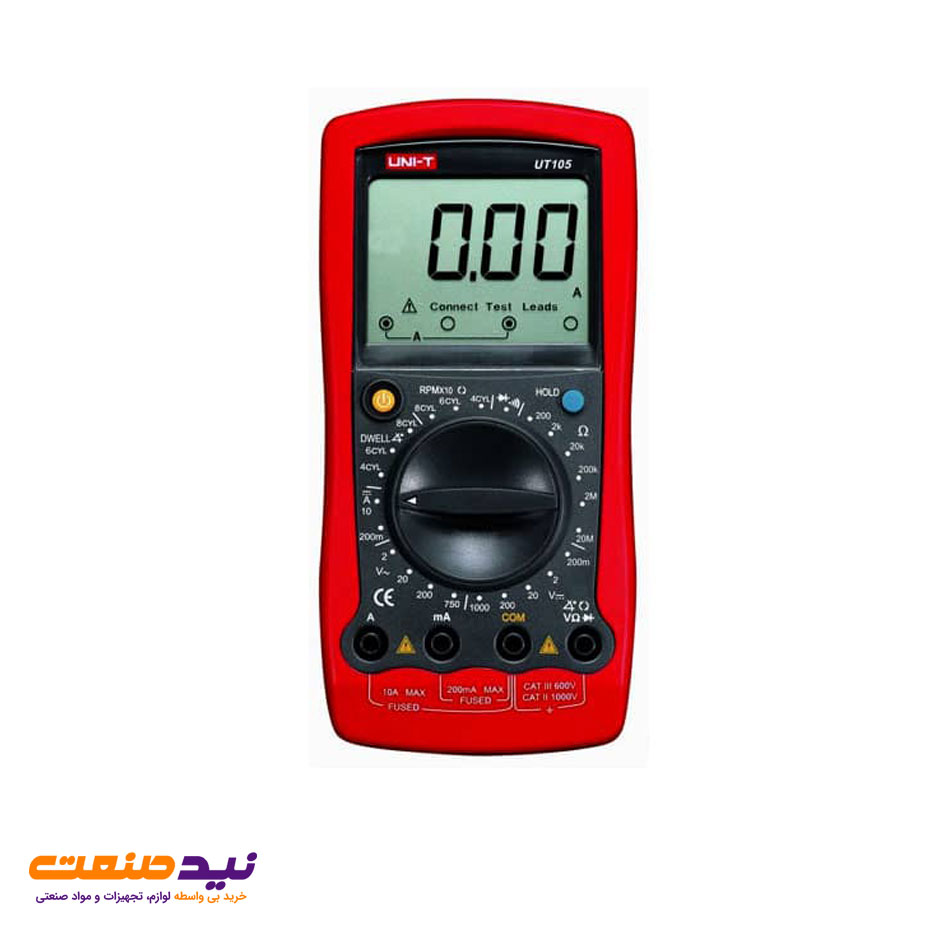 قیمت و خرید مولتی متر خودرویی یونیتی مدل Uni-T UT105
