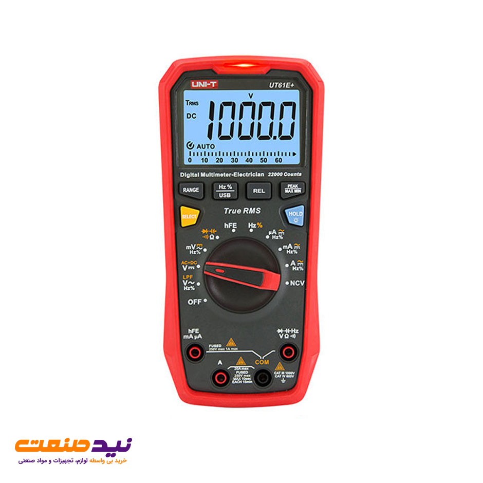قیمت و خرید مولتی متر یونیتی مدل +Uni-T UT61E