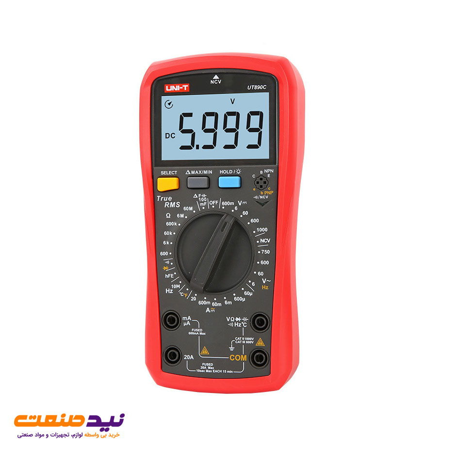قیمت و خرید مولتی متر یونیتی مدل Uni-T UT890C