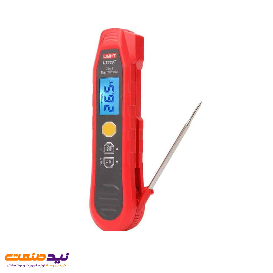 قیمت و خرید ترمومتر تماسی و لیزری یونیتی مدل UNI-T UT320T