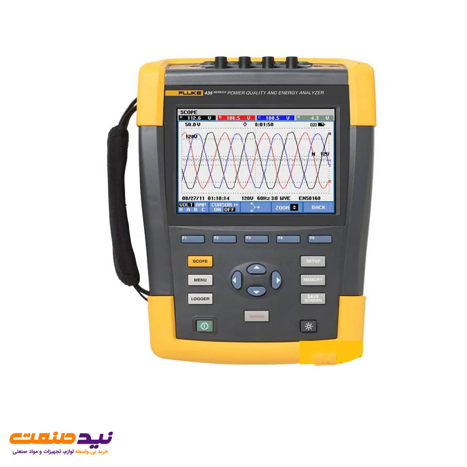 قیمت و خرید پاور آنالایزر سه فاز فلوک مدل Fluke 430-II