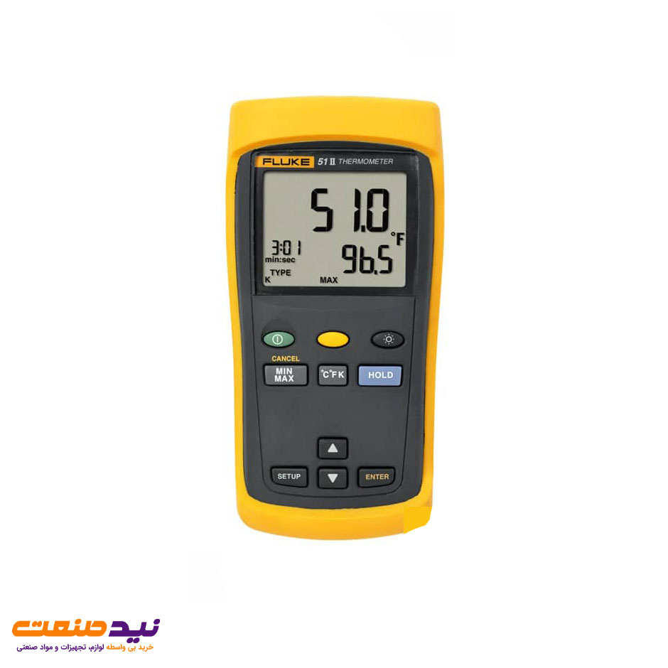 قیمت و خرید ترمومتر صنعتی مدل Fluke 51 II