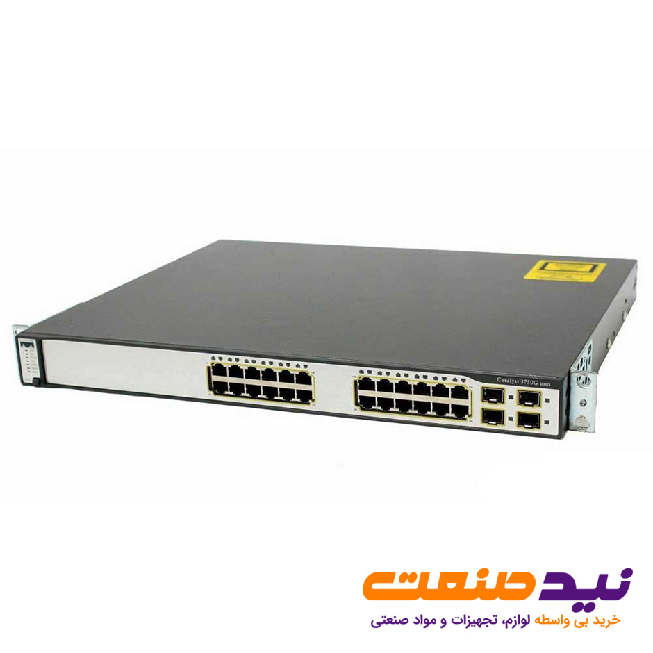 سوئیچ 24 پورت سیسکو WS-C3750G-24TS-S1U
