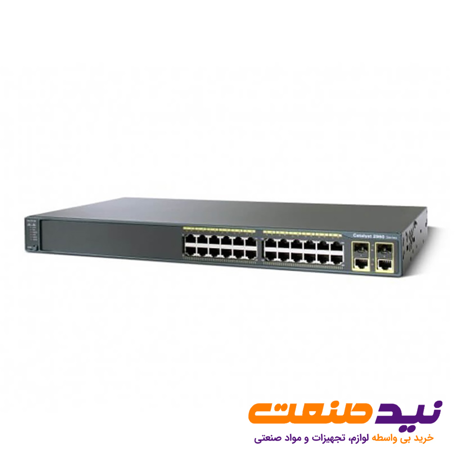 سوئیچ 24 پورت سیسکو WS_2960plus_24Tc_L