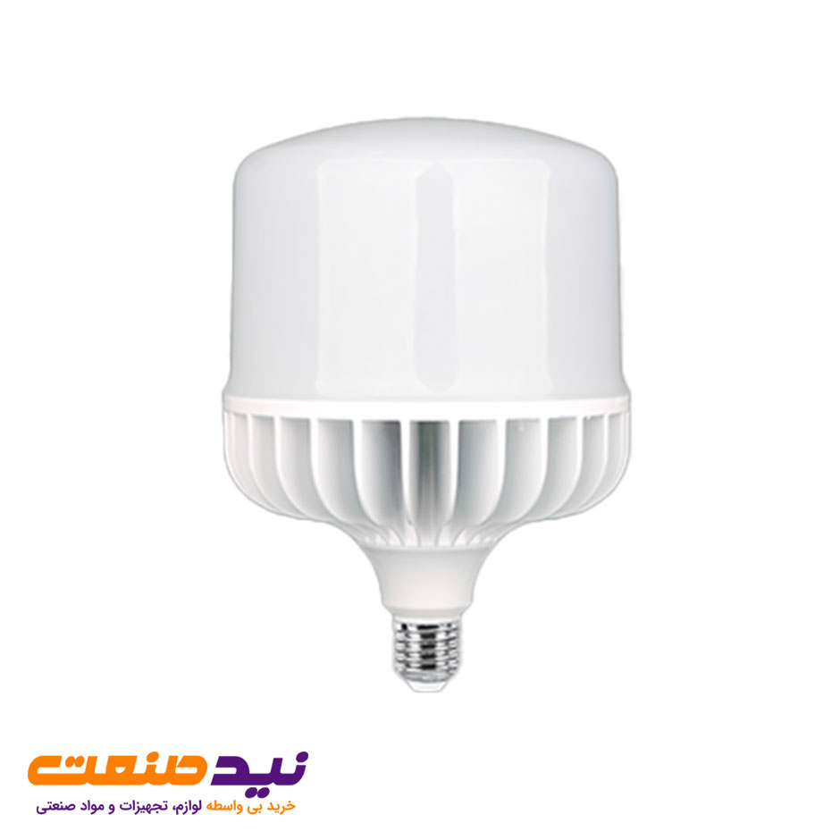 لامپ ال ای دی استوانه ای 100 وات با پایه E27 پارس شعاع توس