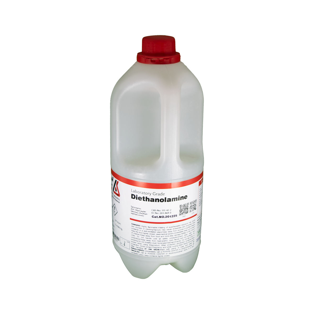 دی اتانول آمین 2.5لیتری بطری پلاستیکی گرید Labratory، آرمان سینا