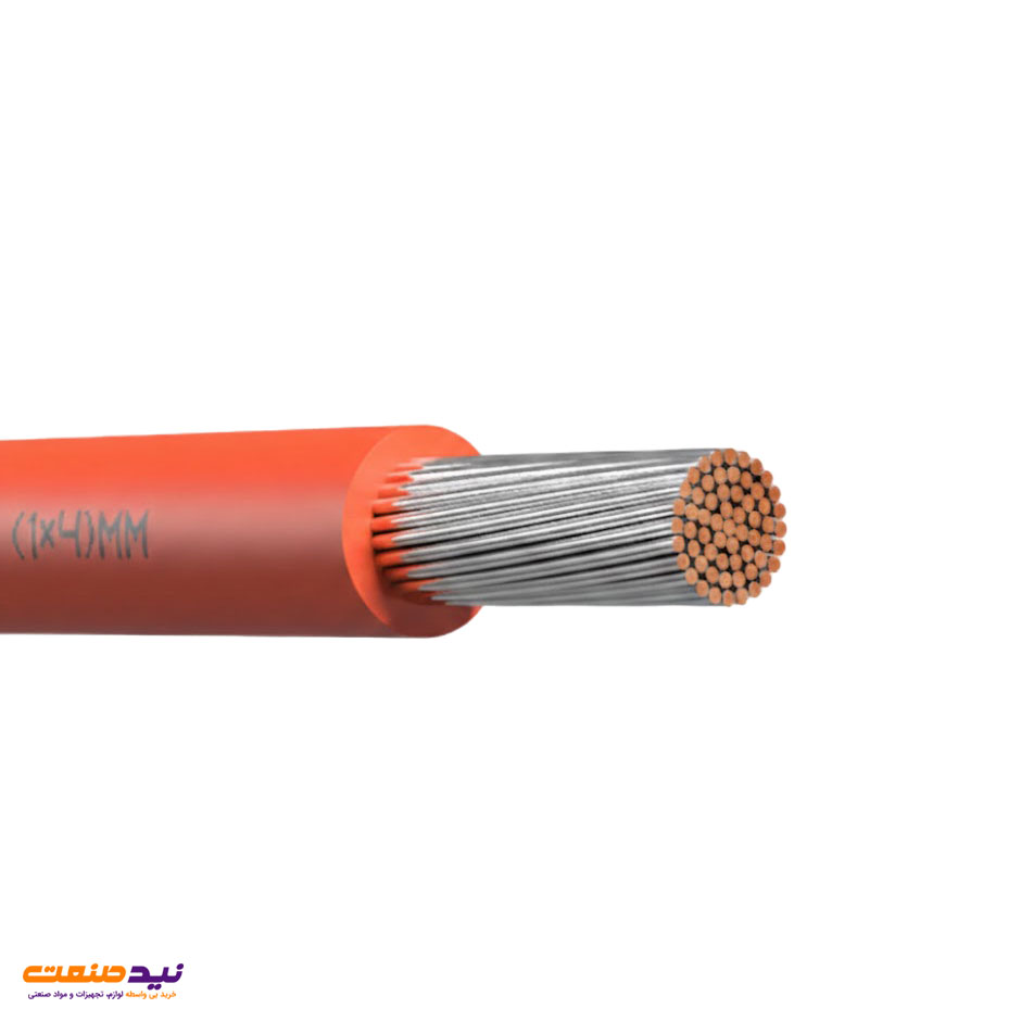 سیم مقاوم در برابر حرارت سیلیکونی افشان SIF سایز 1 در 6 یاقوت