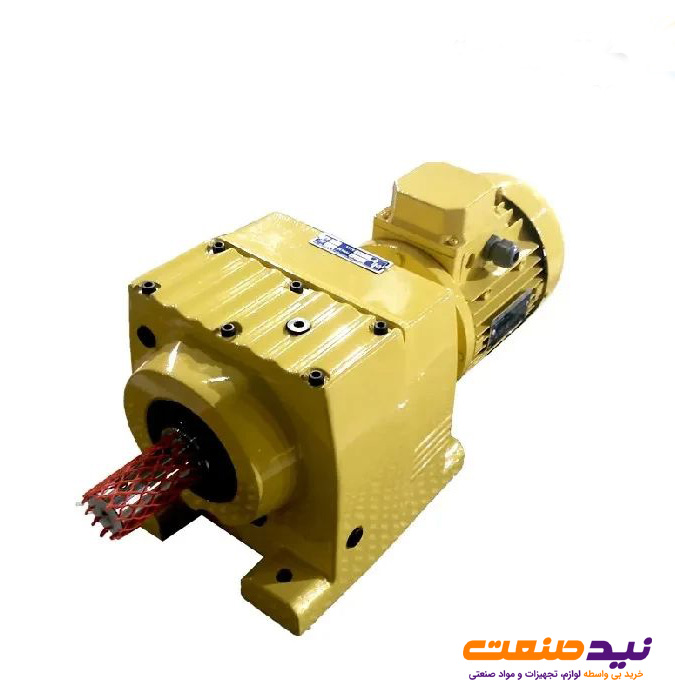 الکتروگیربکس شریف هلیکال شافت مستقیم طرح SEW مدل R137