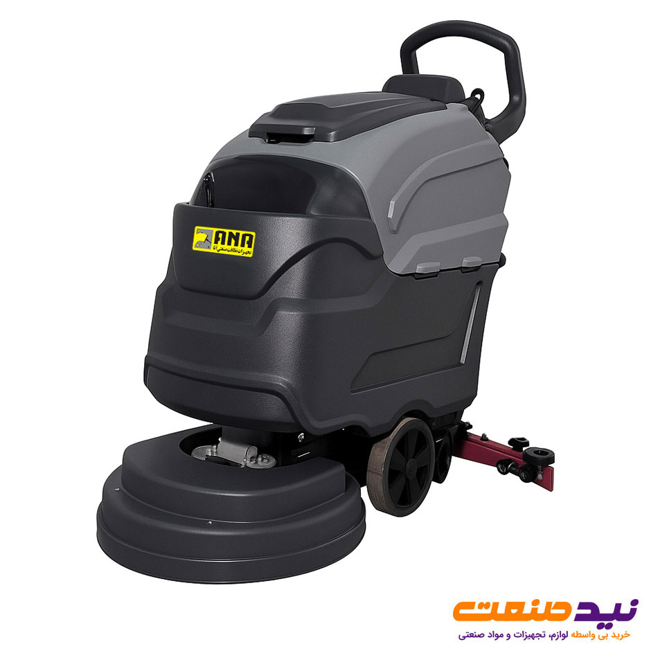 اسکرابر صنعتی باطری دار (باطری ژل) آنا مدل ANA E100 B