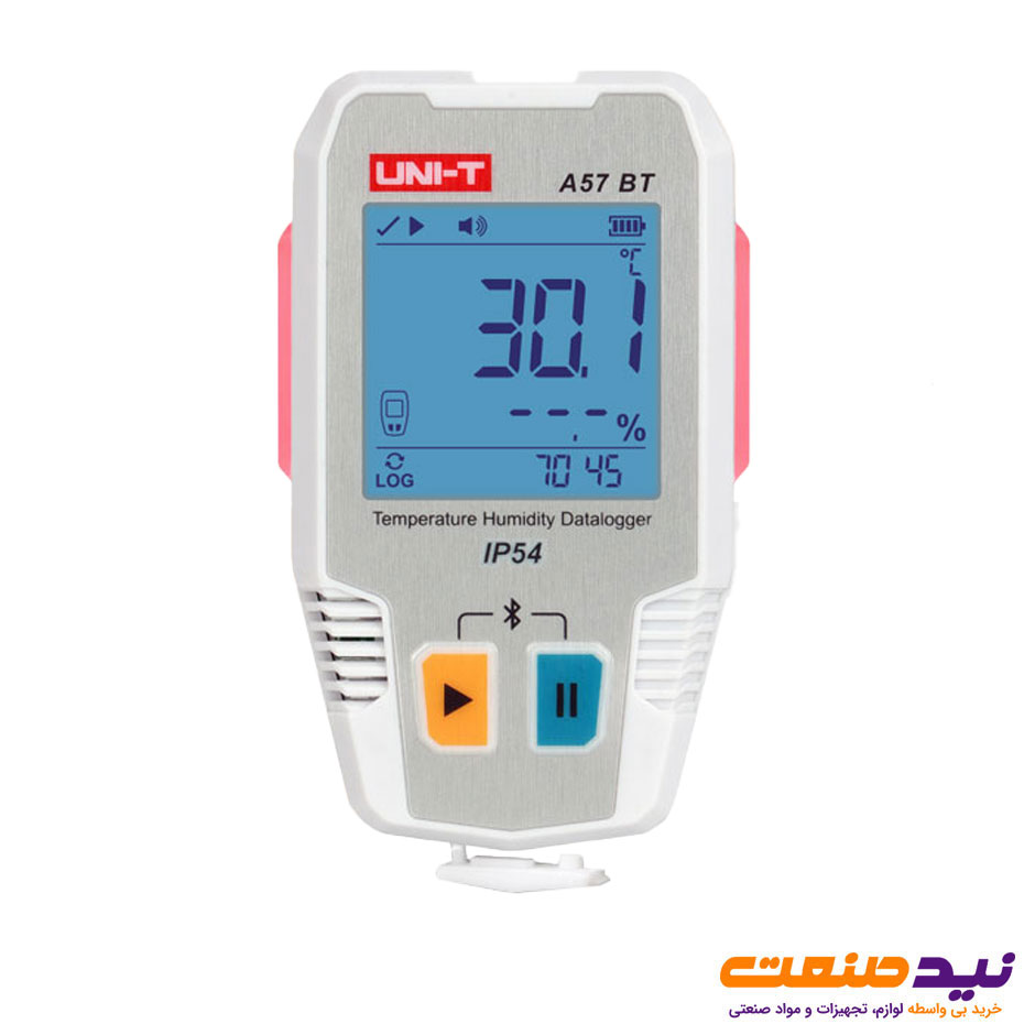 دیتالاگر بلوتوثی دما و رطوبت یونیتی مدل UTA57BT