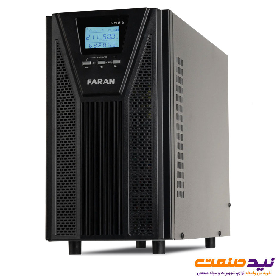 یو پی اس آنلاین سه فاز به تک فاز 10 کاوا فاران مدل Titan Plus