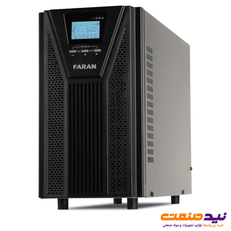 یو پی اس آنلاین سه فاز به تک فاز 20 کاوا فاران مدل Titan Plus
