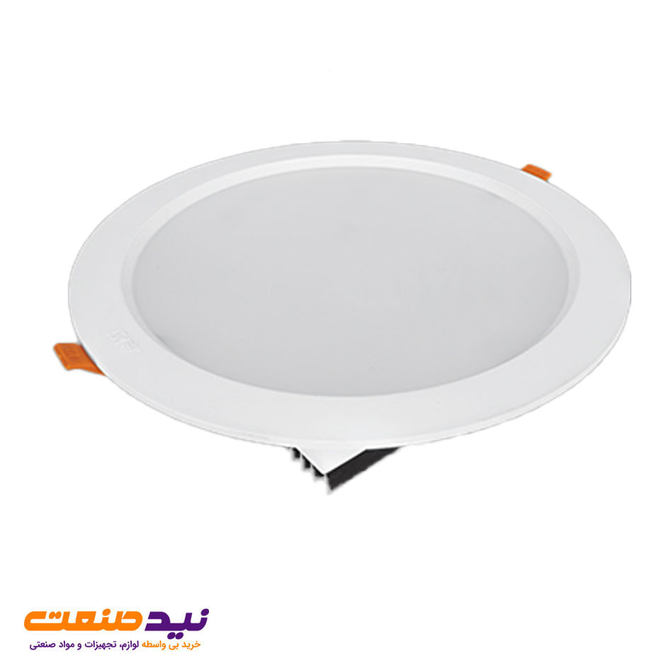 چراغ سقفی توکار سولاریس 42 وات دایره ای پارس شعاع توس