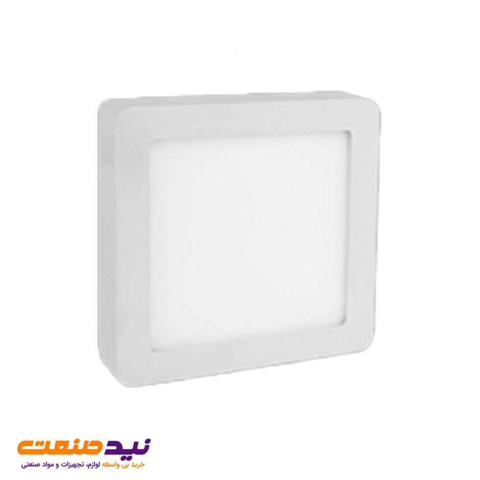 چراغ سقفی روکار رونا 20 وات 15*15 مربعی پارس شعاع توس