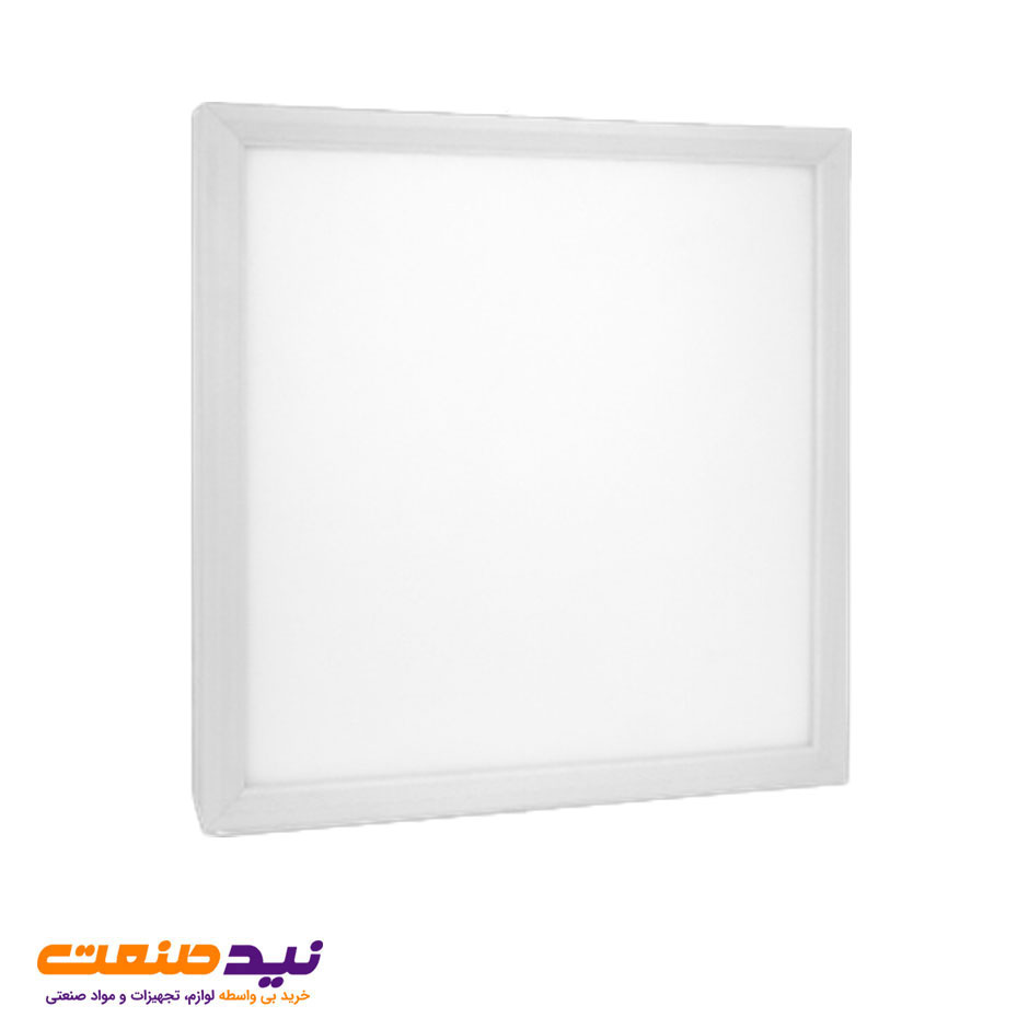چراغ سقفی روکار رونا 65 وات 60*60 مربعی پارس شعاع توس