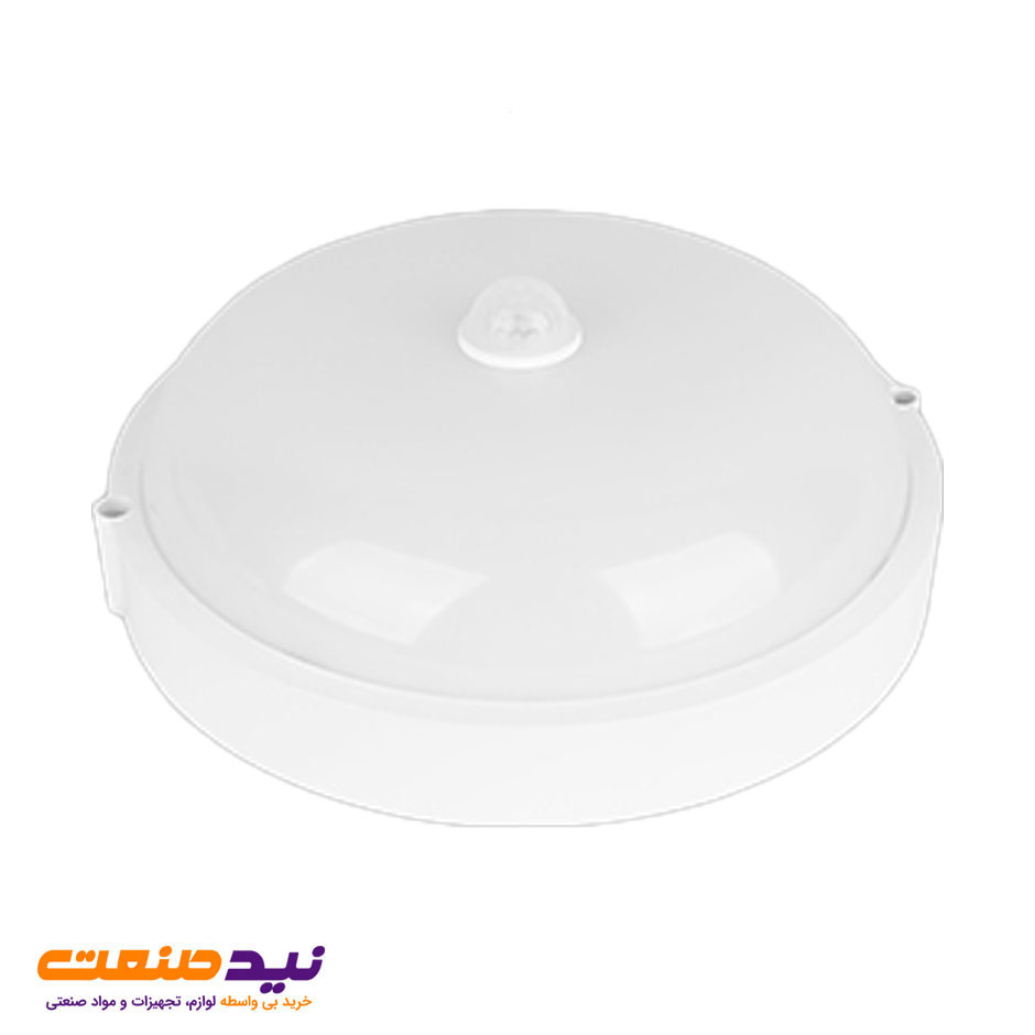 چراغ سقفی سنسوردار روکار آوا سنسوریک 20 وات دایره ای پارس شعاع توس