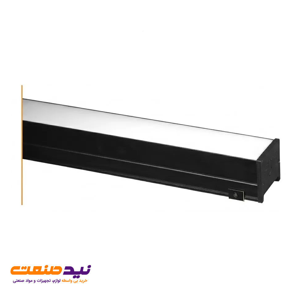 چراغ لاینر روکار کاوانا 210 وات D45-L3.6 بدنه مشکی پارس شعاع توس