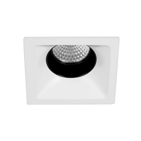 چراغ LED دانلایت توکار مربعی 10*10 سفید 10 وات آفتابی با رفلکتور ویژه M و ماژول برق مستقیم آرتمیس مازی نور