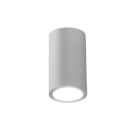 چراغ LED دانلایت روکار نقره ای 14 وات یخی با قطر 15 و ارتفاع 22 سانتیمتری دیانا مازی نور 
